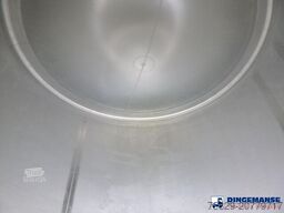 L.A.G. Food tank inox 32m3 / 3 comp + pump + steam hea...