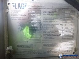 L.A.G. Food tank inox 32m3 / 3 comp + pump + steam hea...