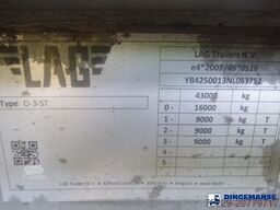L.A.G. Food tank inox 32m3 / 3 comp + pump + steam hea...