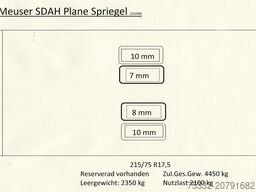 Meuser 1 achs Jumbo 62 m luft 7,7 zwilling GG: