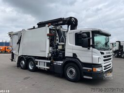 Scania P 250 Euro 6 Hiab 21 Tonmeter laadkraan Just 14...