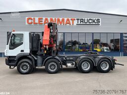 Iveco Stralis AD410T44 8x4 Palfinger 44 Tonmeter laad...