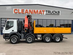 Iveco Stralis AD410T44 8x4 Palfinger 44 Tonmeter laad...
