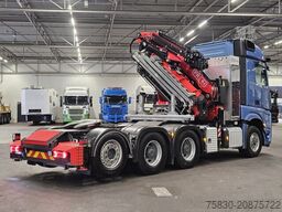 Mercedes-Benz 3353 8x4 / FASSI 71  T/M + JIB / CRANE / KRAN