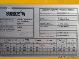 Schmitz Cargobull SCB3ST CoC Documents, TuV Loading Certif