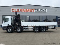 Mercedes-Benz Actros 4141 8x4 manual Hiab 32 Tonmeter laadkra...