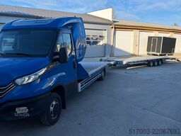 IVECO Daily 50C18 Autotransporter + 3-Achser Fahrzeugtransporter