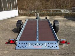 STEMA WOM XT Absenkanhänger - Ideal für 2 Motorräder!