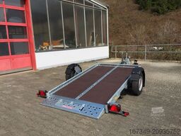 STEMA WOM XT Absenkanhänger - Ideal für 2 Motorräder!