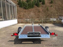 STEMA WOM XT Absenkanhänger - Ideal für 2 Motorräder!