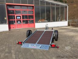 STEMA WOM XT Absenkanhänger - Ideal für 2 Motorräder!