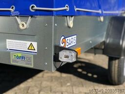 SARIS King XL - 226 x 126 x 100cm - kippbar mit Plane!