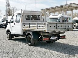 GAZ ELLE 2.6TD/85kw 4X4 KIPPER/6 SITZE/ AHK