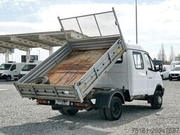 GAZ ELLE 2.6TD/85kw 4X4 KIPPER/6 SITZE/ AHK