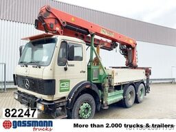 Mercedes-Benz 2635 6x4, V8, Heckkran Palfinger PK 28000, Funk,