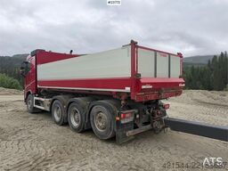 Volvo FH 540 8x4 tipper w/ Kilafors 2 axle trailer. Low