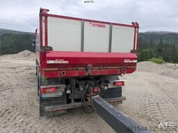 Volvo FH 540 8x4 tipper w/ Kilafors 2 axle trailer. Low
