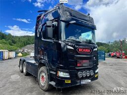 Scania R650 6x4 Tractor Unit – Straight Pipes – Only 265,