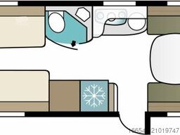 Kabe Royal 540 GLE B2 KS Klima/Mover/Bett-elekt