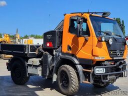 Unimog U 20 4x4 U 20 4x4, Zapfwelle, Kran Hiab 022D-3 HiDuo, Funk