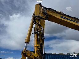 Komatsu PW160-8 Wheeled Excavator with Rototilt and Gradin