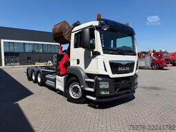 MAN TGS 35.460 8x4 Haaksysteem / Z kraan Euro 6