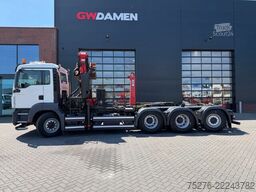 MAN TGS 35.460 8x4 Haaksysteem / Z kraan Euro 6