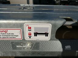 MÜLLER-MITTELTAL 18 t.Außenroller Container Anhänger, 2 in 1