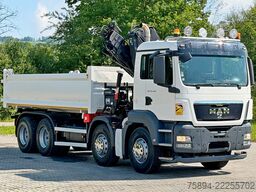 MAN TGS 35.440 * KIPPER 5,60m + KRAN/FUNK * 8x4 *TOP