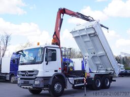 Mercedes-Benz Actros 2641 6×4 E5 / Crane / Dumper