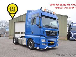 MAN TGX 18.420 XXL 2017 ADR EXII EXIII AT OX FL + PTO