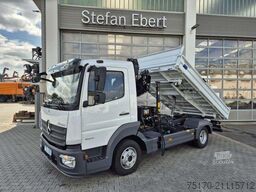 Mercedes-Benz Atego 823 KK Kipper+Kran+Funk+Greifersteuerung