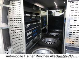 VOLKSWAGEN T6.1 Transporter Kasten lang*4M*Sortimo+Dachträg