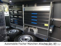 VOLKSWAGEN T6.1 Transporter Kasten lang*4M*Sortimo+Dachträg