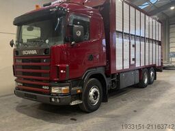 Scania 124G 420 Scania - Euro 3 - levendvee vervoer - ...