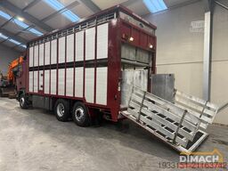 Scania 124G 420 Scania - Euro 3 - levendvee vervoer - ...