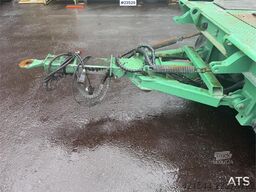 Istrail 3 akslet machine trailer with hydraulic ramps