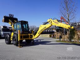 New Holland B 115 C backhoe loader / 1000 MTH !