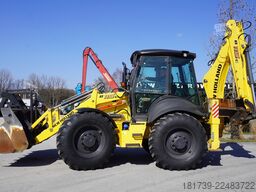 New Holland B 115 C backhoe loader/ 1000 MTH/ 2units