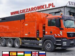 MAN TGS 35.440 8x4 / MTS SB299 vacuum excava