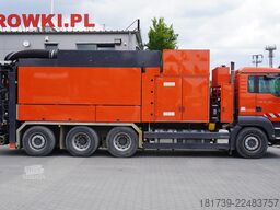 MAN TGS 35.440 8x4 / MTS SB299 vacuum excava