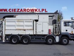 MAN TGA 35.440 8×4 / SB-106 vacuum excavator