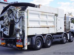 MAN TGA 35.440 8×4 / SB-106 vacuum excavator