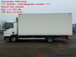 MAN TGL 8.190 Koffer - Schiebeplane rechts