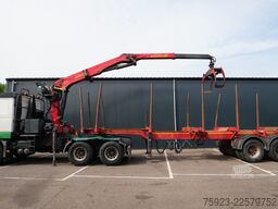 Volvo FH 460 6x4 combi with Palfinger SRX 47 crane an...