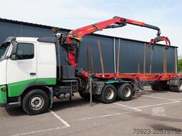 Volvo FH 460 6x4 combi with Palfinger SRX 47 crane an...