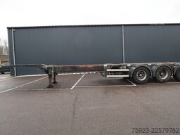 D-tec Extendable container transport trailer