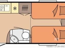 Hobby De Luxe 540 UL viele Extras !