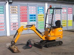 JCB 8008 * 2x Löffel * * Verstellfahrwerk *