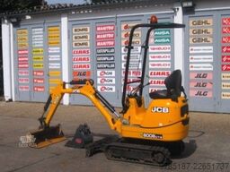 JCB 8008 * 2x Löffel * * Verstellfahrwerk *